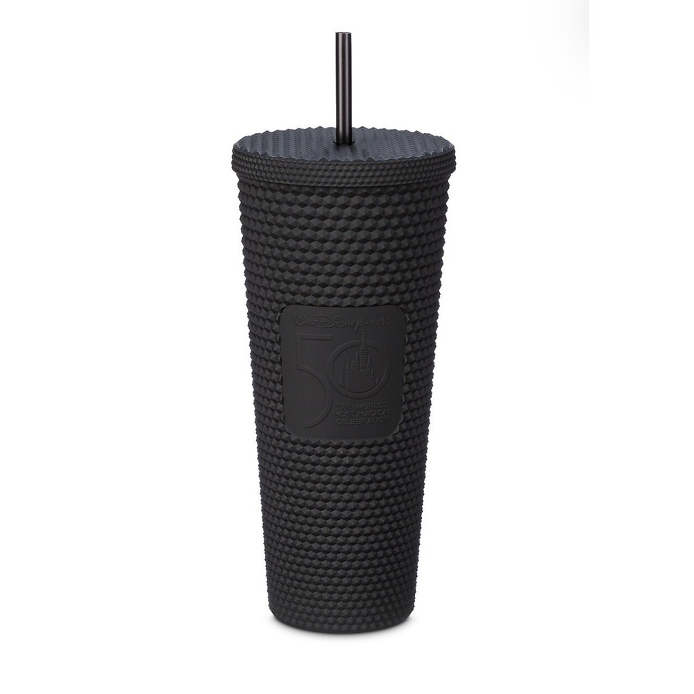 Walt Disney World 50th Anniversary Geometric‎ Starbucks Tumbler w/Straw – Black